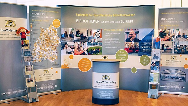 Messestand RPT - Fachstelle für das öffentliche Bibliothekswesen